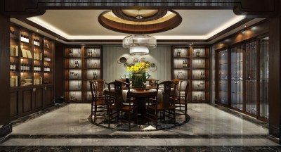 中式3D模型下载